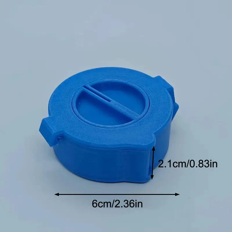 Sewing Tape Measure Storage Box Space-saving Home Office Supplies Qme