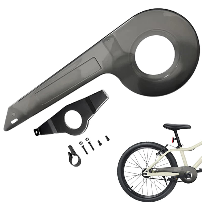 Durable Bike Chain Guard 32-36 Teeth Universal Fit Kids Bicycle Cover Qme