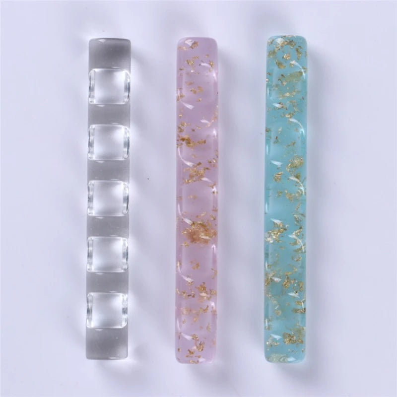 5Grid Nail Brush Holder Stand Salon Pen Rack Accessoire Brushes For Manicure Tool Acrylic Nail Art Brush Holder Carrier Storage Qme