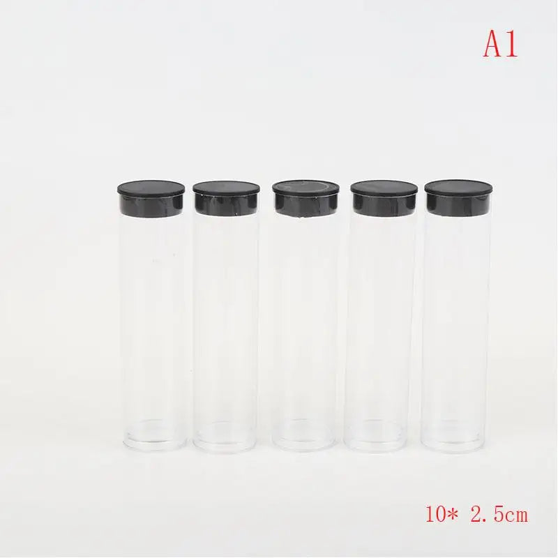 Clear Travel Toothbrush Case Storage Tubes Lids Portable Holder Qme A1