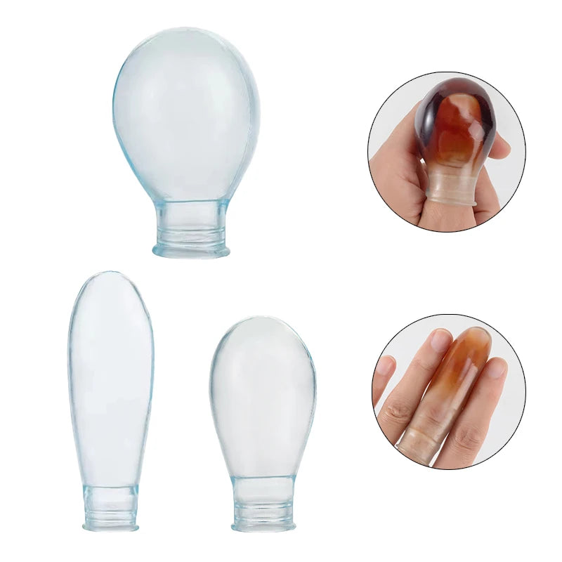 Soft Silicone Toe Sleeves Protectors Reduce Friction Prevents Nail Qme