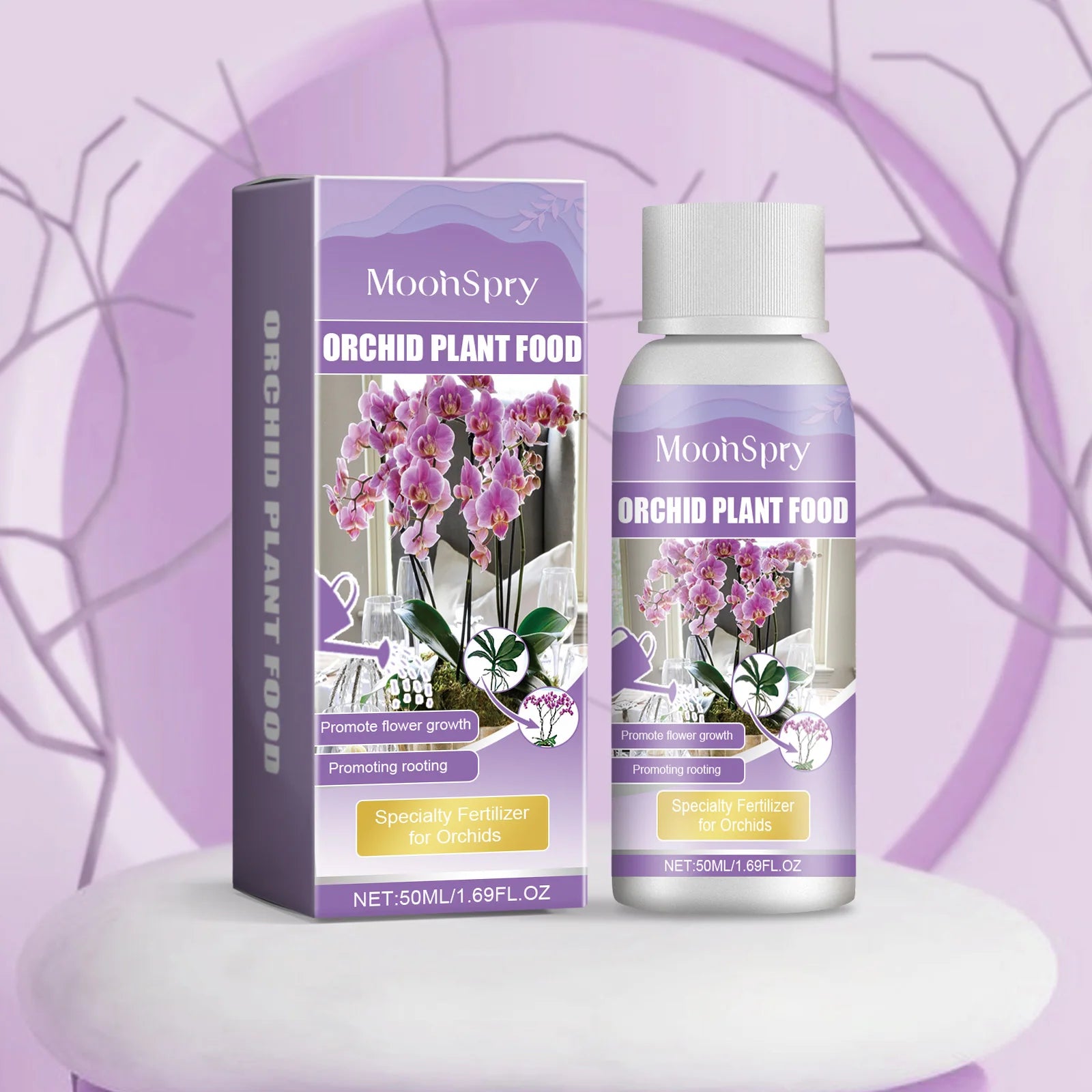 Orchid Plant Growth Agent Effectively Promoting Root Differentiation and Growth Extend Flowering Period Orchid Nutrient Solution Qme