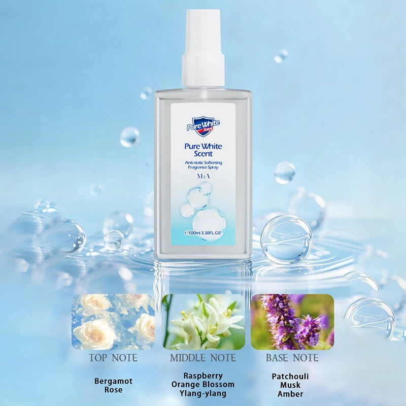 Nature Alcohol-free Eau De Toilette Spray Camellia Pomegranate Pure Qme Pure White 100ml