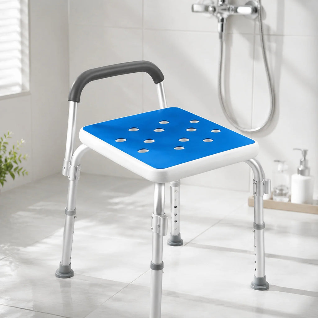Cold-proof Anti-slip Bath Chair Cushion Elderly Bath Tub Shower Chair Stool Bench Seat Pad Bathroom Supplies Qme