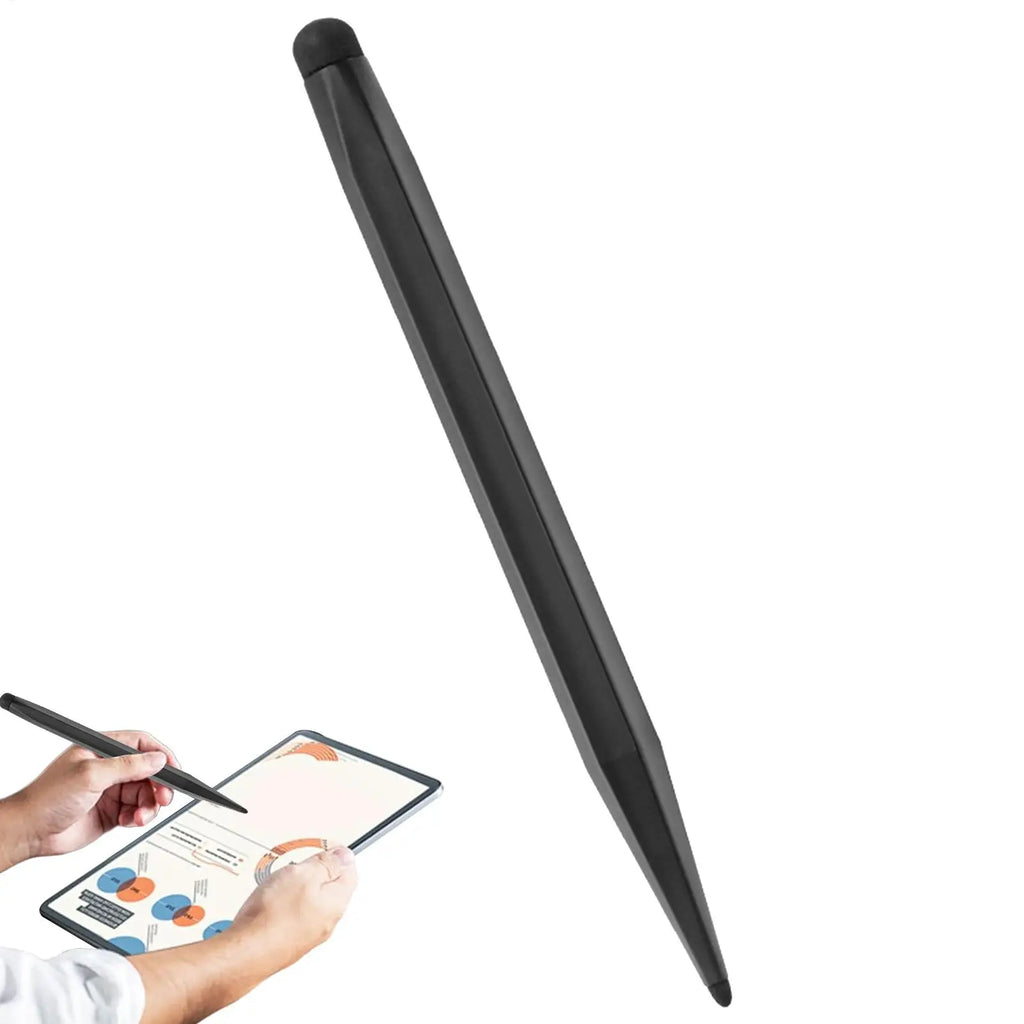 1pc Portable Touch Screen Pen Double Tips Portable Pencil Tool Precision Touch Screens Pen For Drawing Computer Offices Business Qme