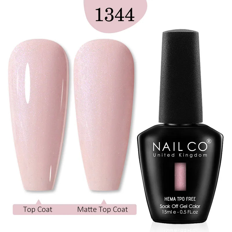 NAILCO Glitter Reflective Series Gel Nail Polish Nails Art Semi