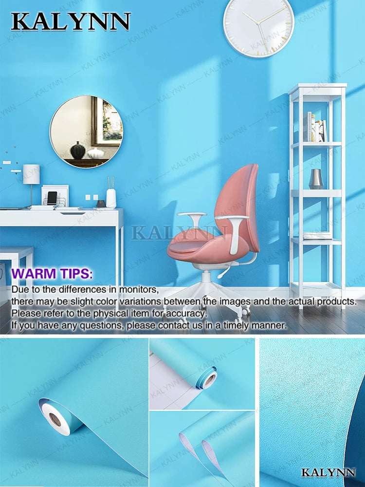 Vinyl Self-adhesive Wallpaper Contact Paper Waterpoof Peel Stick Wall