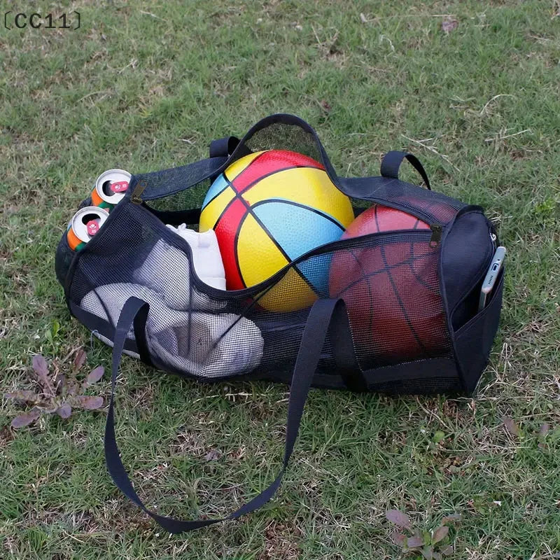 CC11Black Yoga Pad Carrier Bag Basketball Volleyball Sports Fitness Qme