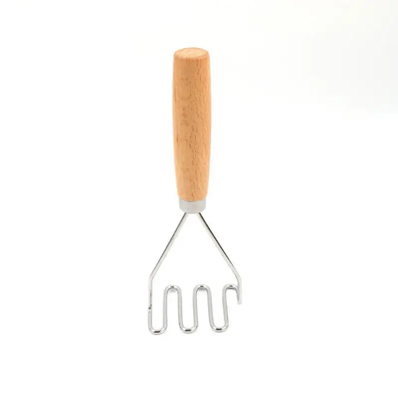Mud Press Masher Puree Juice Maker Baby Food Supplement Stainless Qme A2