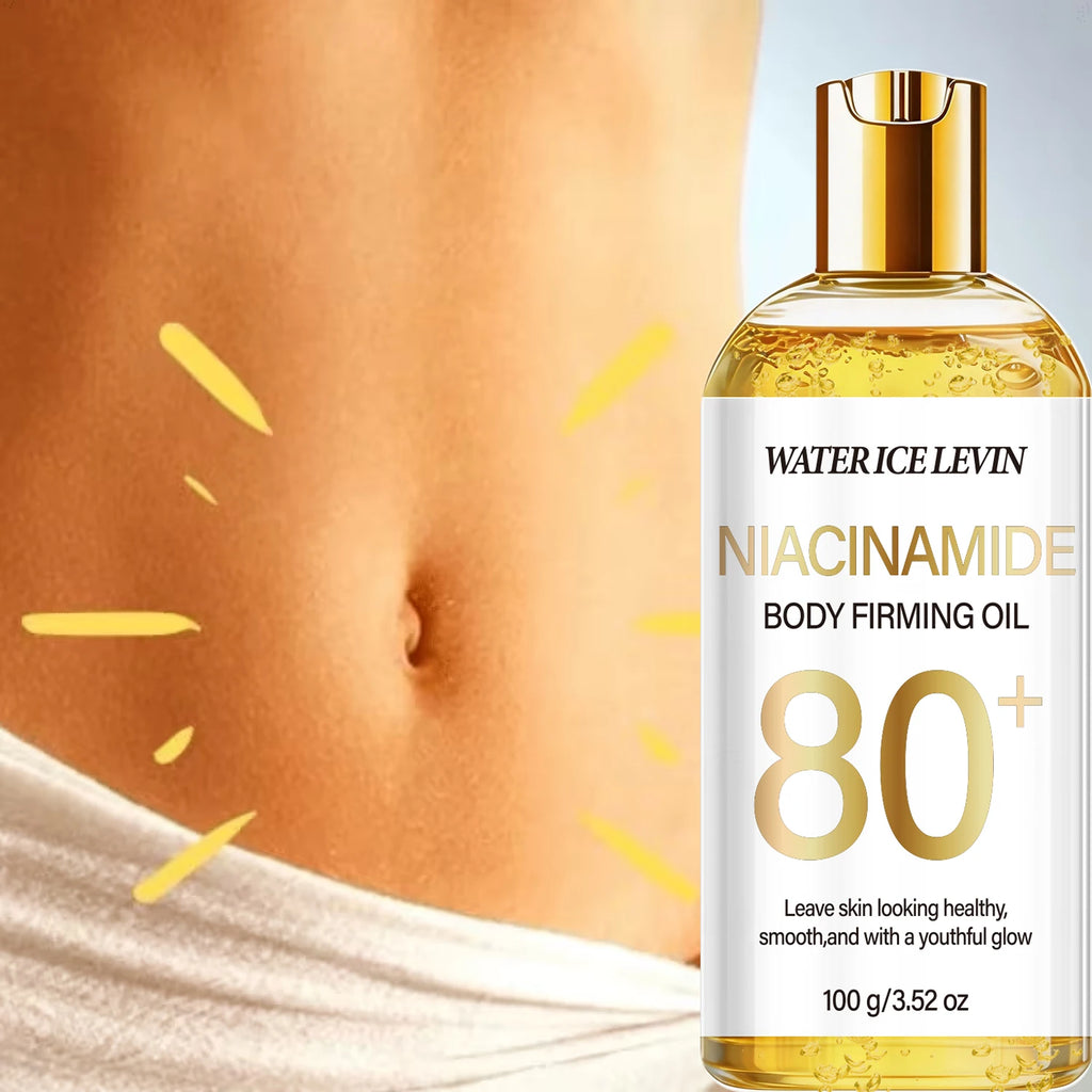 Niacinamide Body Oil with Retinol & Collagen, Firming & Moisturizing Care Qme