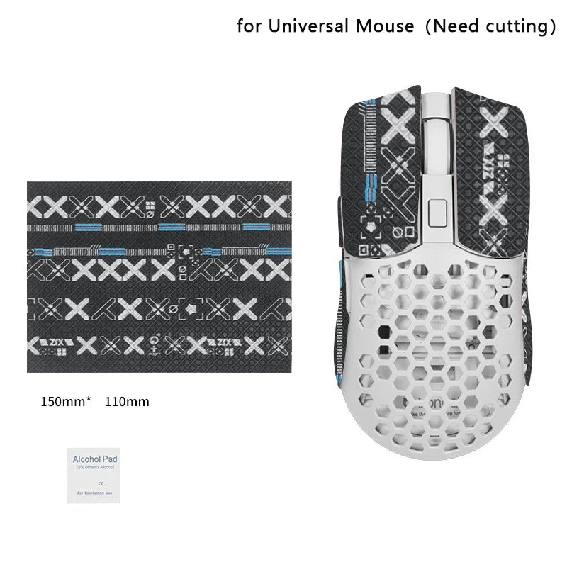Laptop Universal Sweatproof DIY 15 Anti-slip Gaming Mouse Grip Tape Qme A1