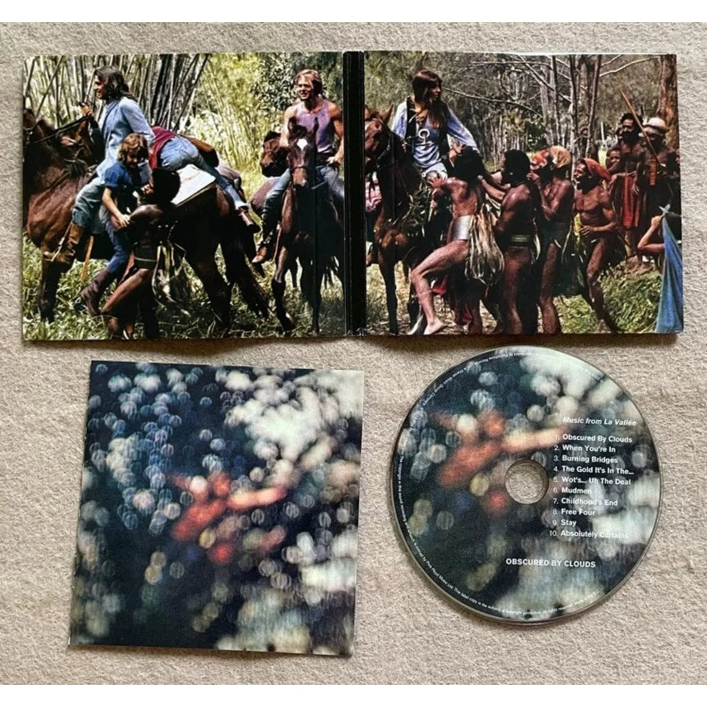 Psychedelic Rock Themed CD Album, Blurred Light Art Cover, High-Fidelity Original Edition for Rock Fans & Home Decor Qme