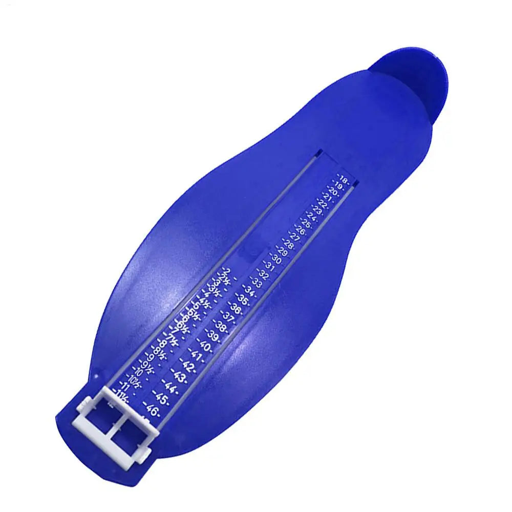 Foot Measurement Device Shoe Size Measuring Devices for Adults Shoe Feet Measuring Ruler Measurement for All UK Standard Shoe Qme Blue