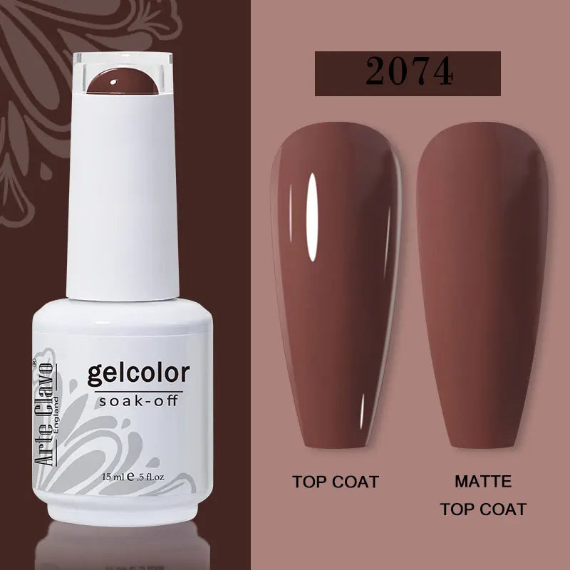 Arte Clavo Red Series Nail Polish Party Colors Gel Varnishes All