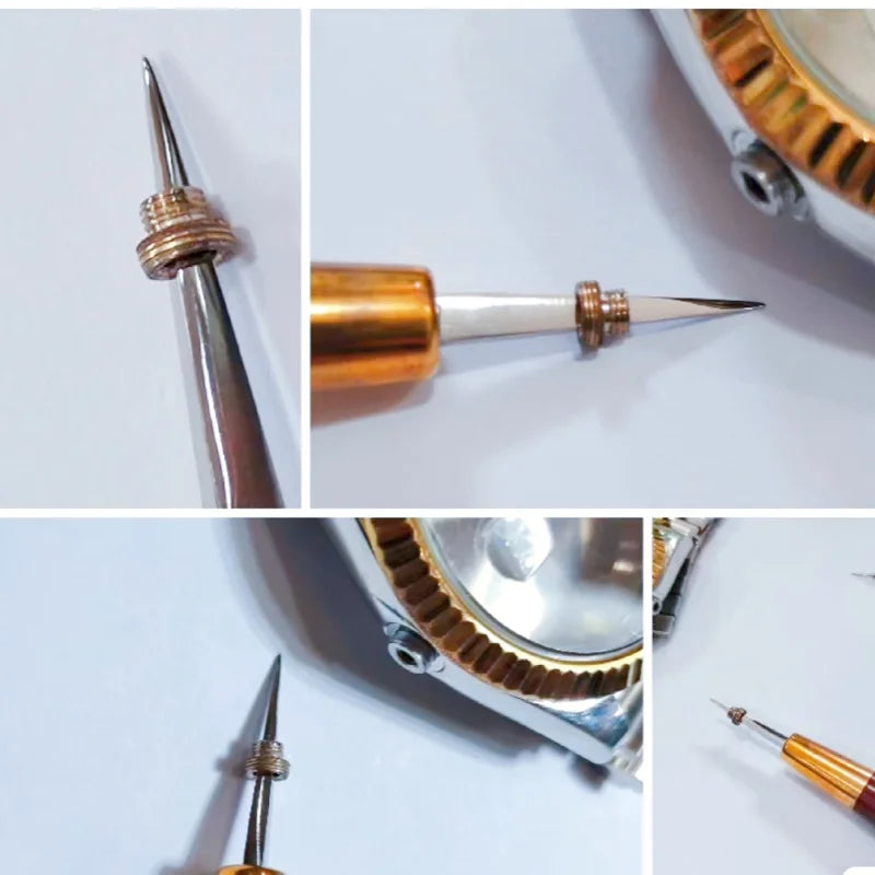 Watch Repair Tool Dismantling Square Pyramid Bar Tube Head Screw Qme