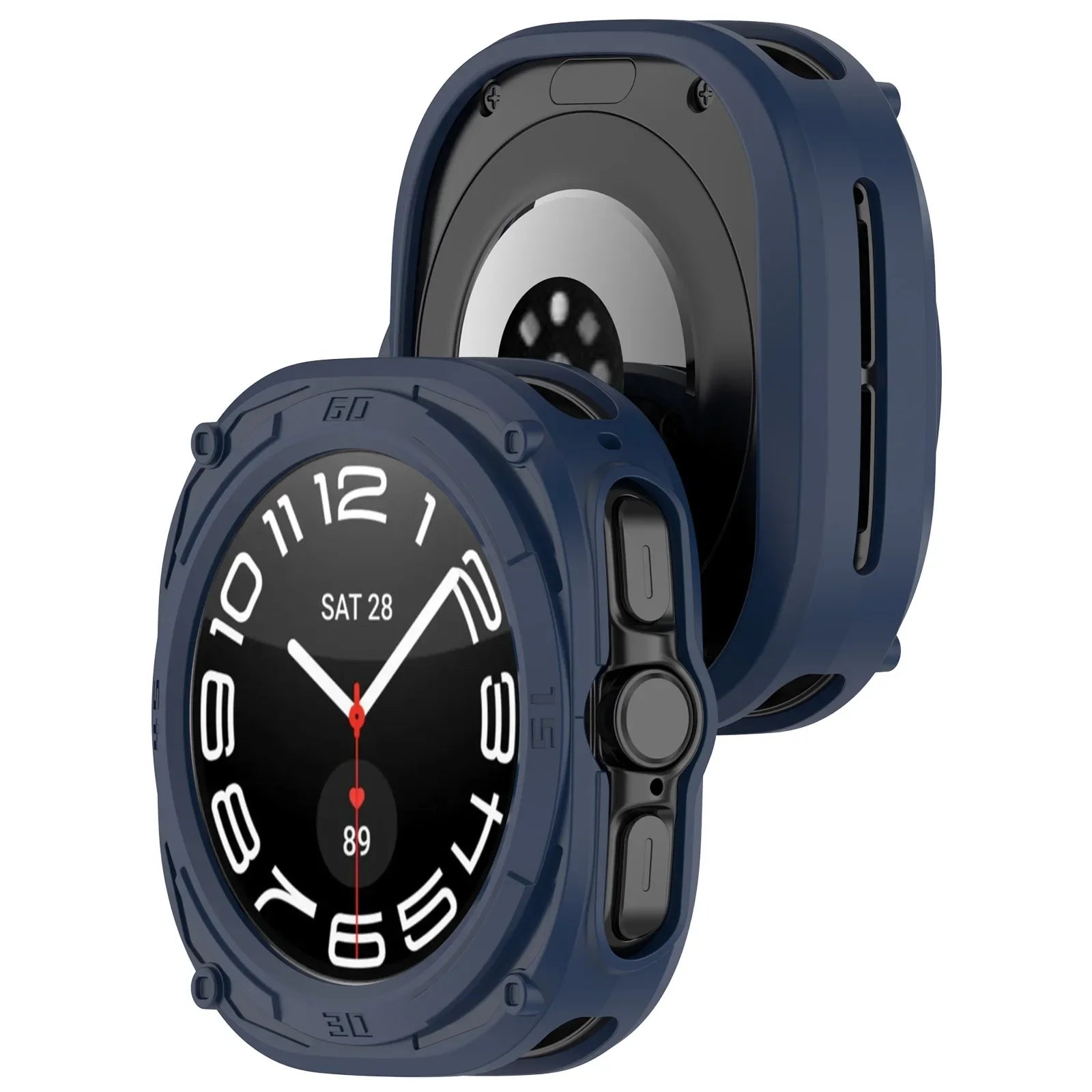 Soft TPU Case For Samsung Galaxy Watch 7 Ultra 47mm Protective Cover Shell for Watch ultral 2025 Accessories Qme MidU