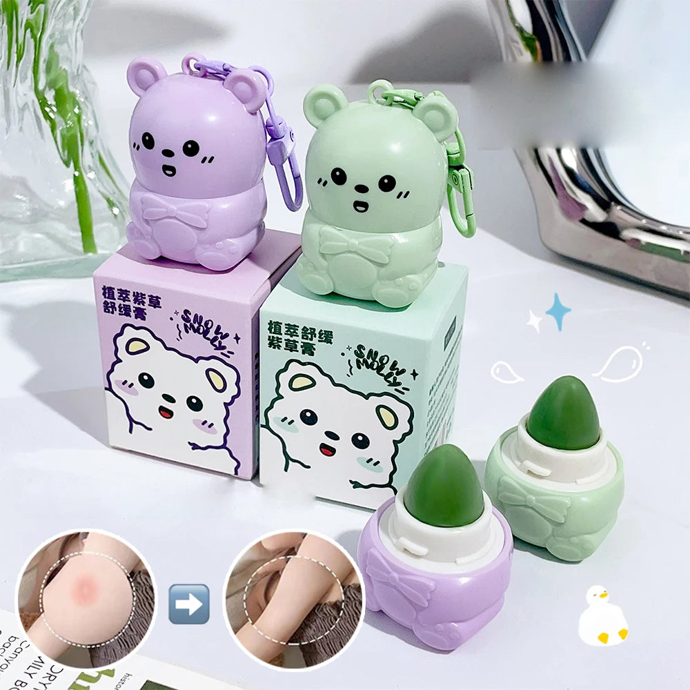 Purple Grass Soothing Cream Plant Extracts Care Cool Refreshing Qme