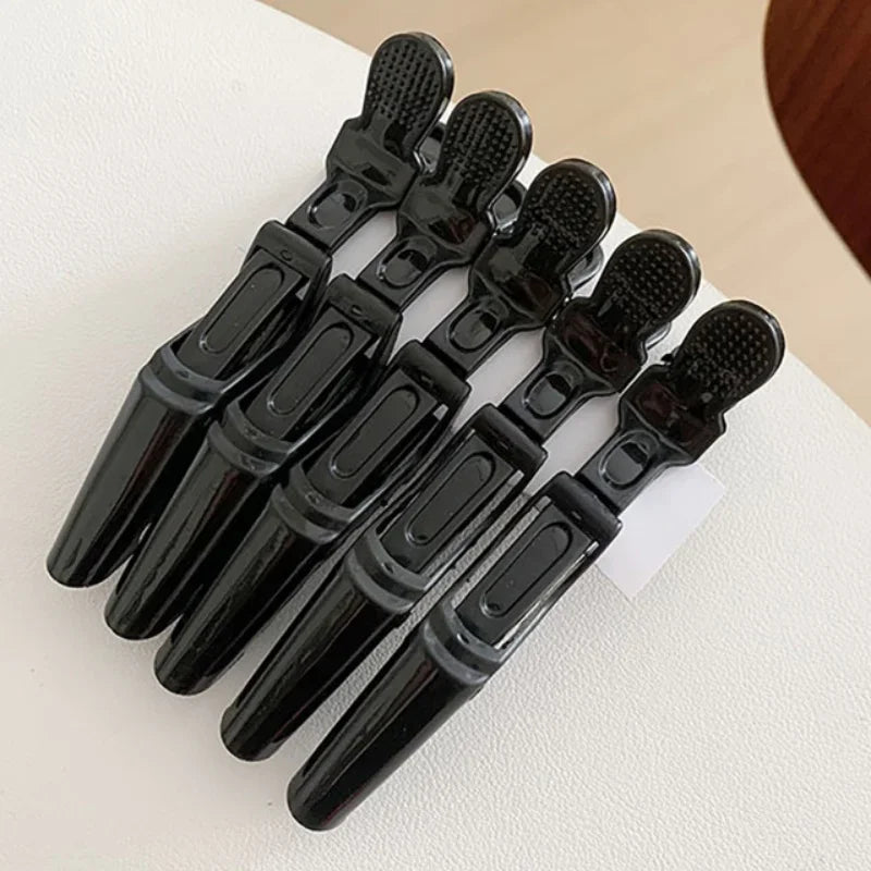 5-30pcs Alligator Hair Clip Plastic Nonslip Hairpin Black Pink Durable Hair Clamp Hairdressing Styling Accessories for Woman Man Qme