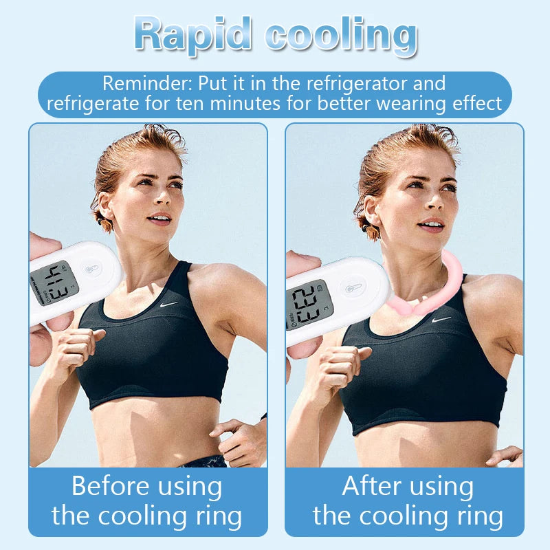 Summer Supplies Prevent Heatstroke Cooling Artifacts Ice Neck Outdoor Qme