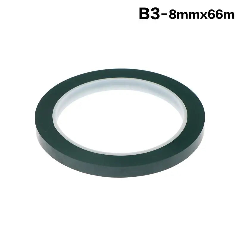 Wear Resistant Desktop Marking Tape 5 66M Self Adhesive Positioning Qme 8mm Green