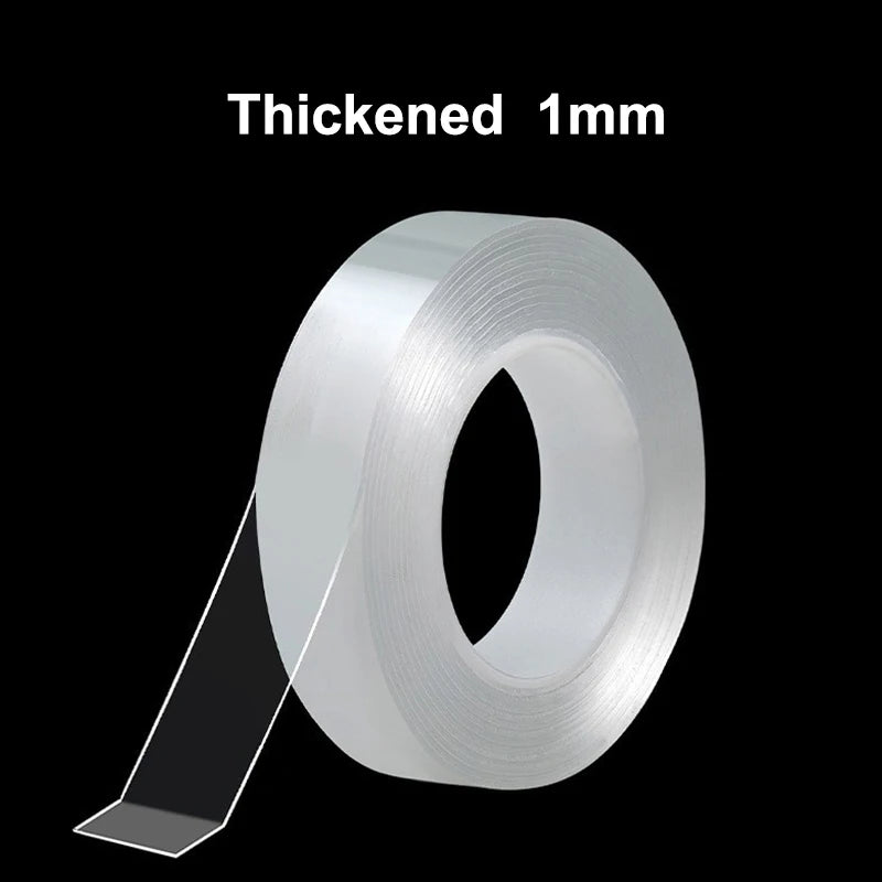 Nano-adhesive Strong Adhesive Transparent Double-sided Tape Qme A5