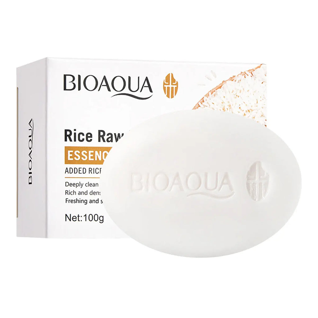Rice Essence Deep Cleaning Moisturizing Nourishing Facial Cleansing Qme