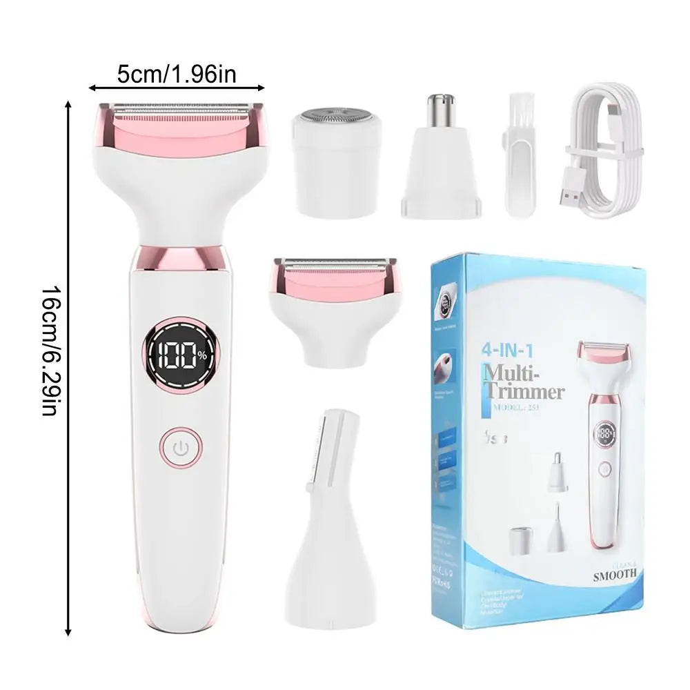 Ergonomic Handle Fast Charging Tool Body Hair Trimmer Painless Qme China Mainland 01