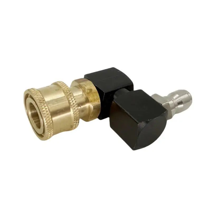 360° Rotatable Jet Nozzle - 1/4" Quick Connect Adapter, Leak-Proof Water Saving For Car Cleaning Qme A5
