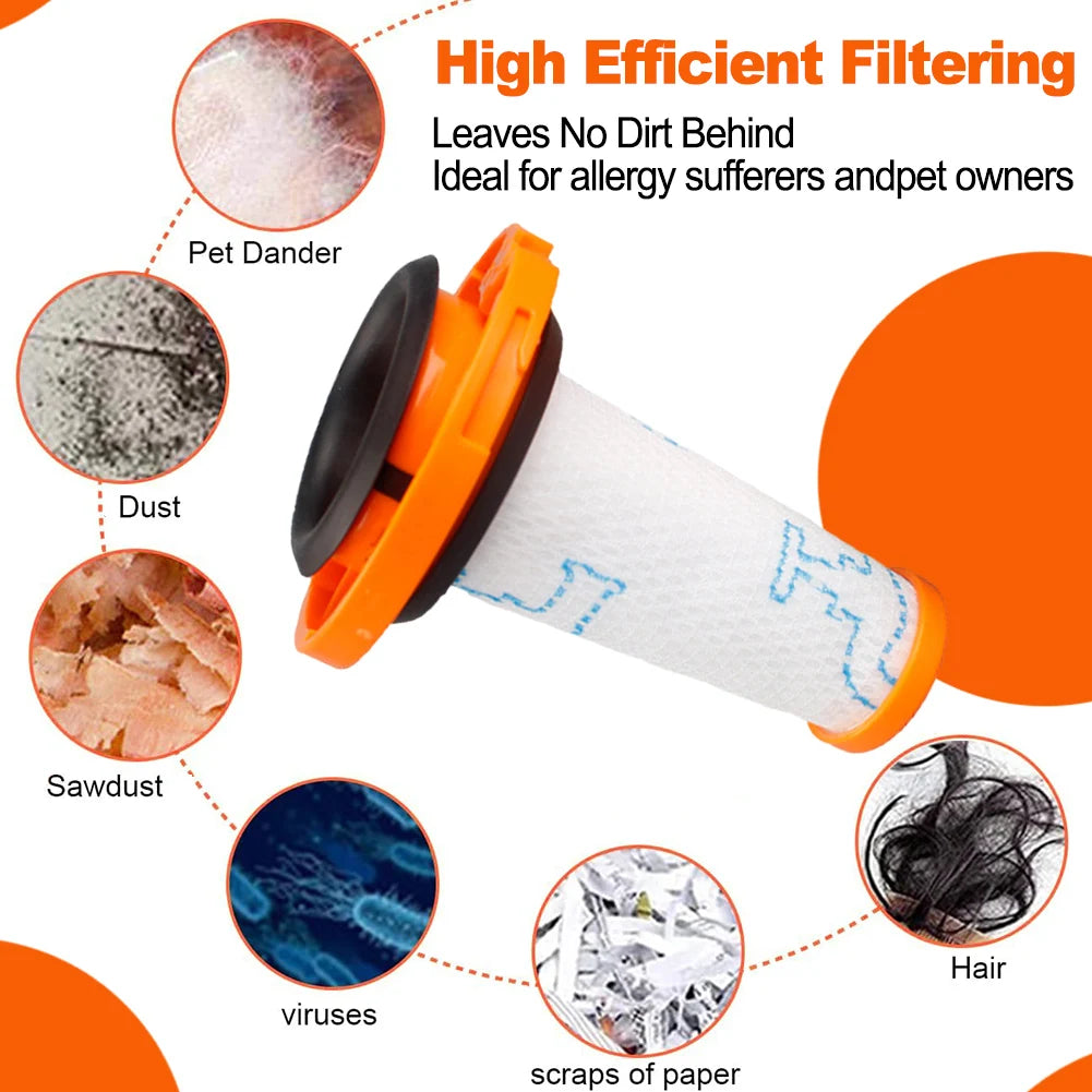 1 3 Reusable Cordless Vacuum Cleaner Washable Replacement X-force Qme