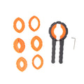 Watch Bezel Ring Opener Watch Bezel Remover Professional Watch Bezel Remover Alloy Watch Bezel Ring Opener Tool for Watchmakers Qme as show