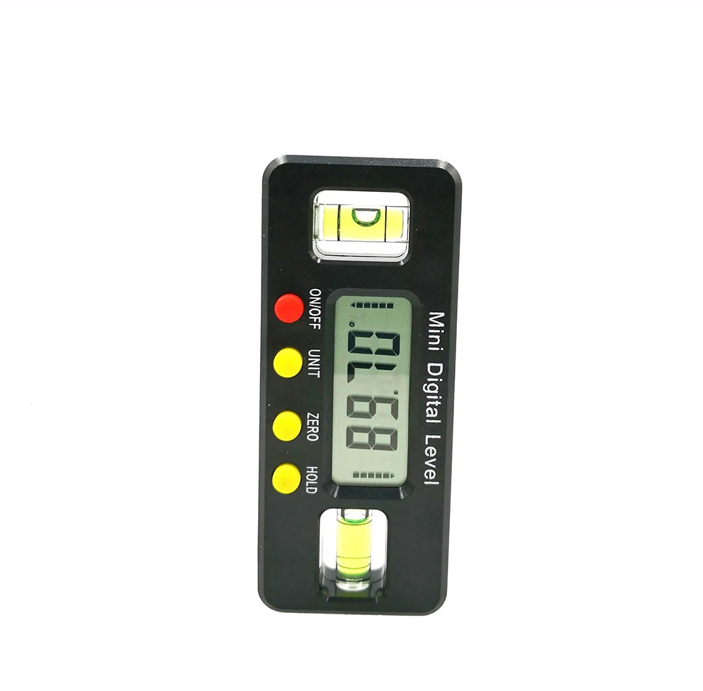360 Deg Mini Digital Protractor Angle Finder Inclinometer Electronic Qme