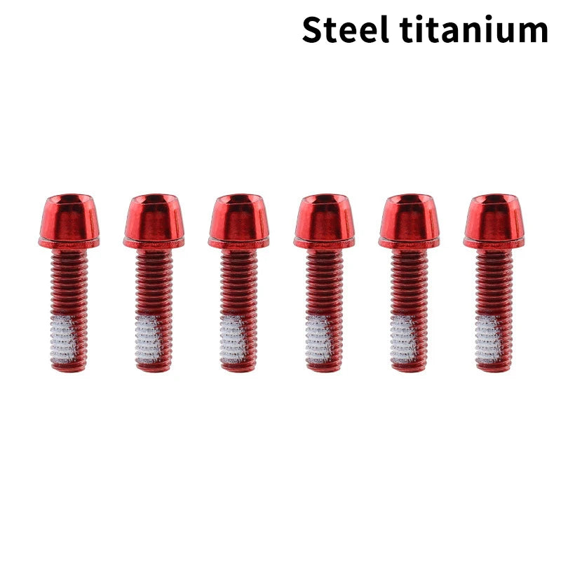 Mountain Bike Handle Screws M5x17mm Stem Bolts Road Bicycle Handlebar Qme A2