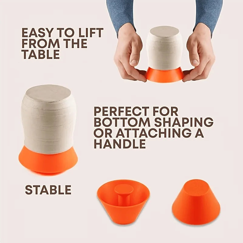 Professional Ceramic Edge Shaper Smooth Round Pottery Rim Tool Qme