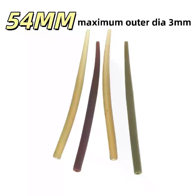 50 Carp Fishing Rig Anti Sleeves Terminal Accessories Winding Hook Qme