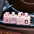 4-piece Car Perfume Long-acting Air Freshener Interior Accessories Qme 4PCS
