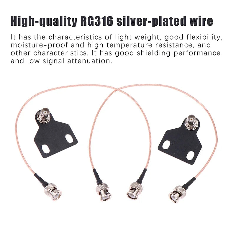 Stage Performance Wireless Microphone Host BNC Receiving Antenna Qme