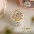 3m/Roll Cartoon Graffiti Life scene Making Tape School Scrapbooking Stickers DIY Aesthetic Decor Handbook Japanese Stationery Qme H 50mmx3m