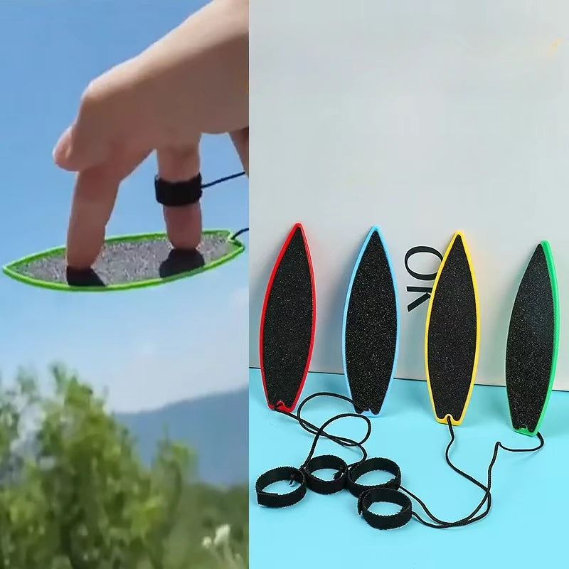 Fingers Surf Skateboard Creative Mini Air Pressure Press Cool Tech Fun Funky Young Boys And Girls Gift Toys Qme