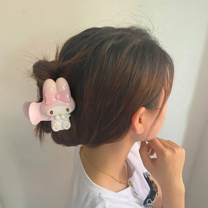 Cute Clowmaster-themed Hair Clips Student Versatile Accessories Qme 3