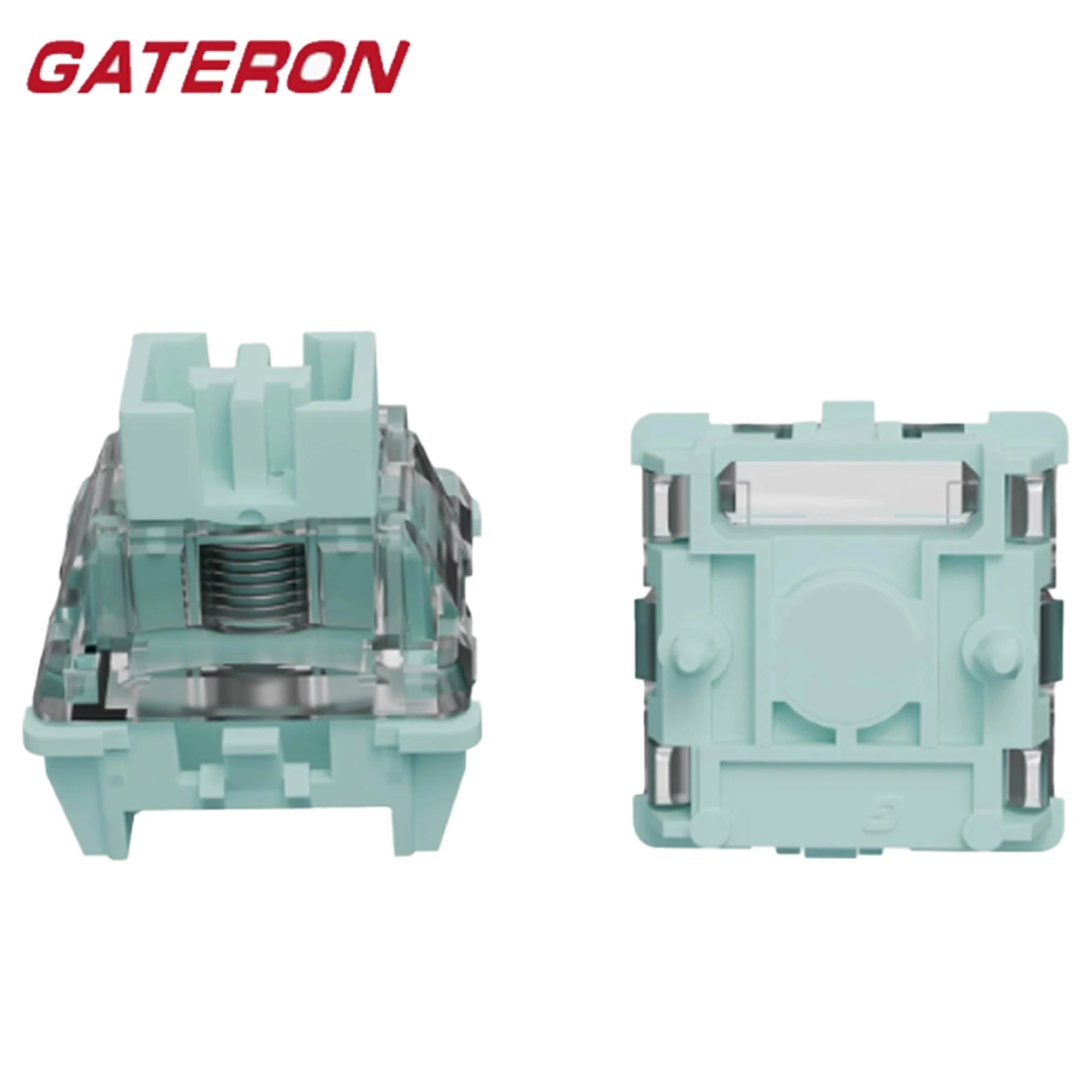 GATERON Magnetic Jade Gaming switch, Linear, Freely setting Wall Stem, Hall Sensor HIFI Sound for Magnetic Keyboard Gaming Work Qme