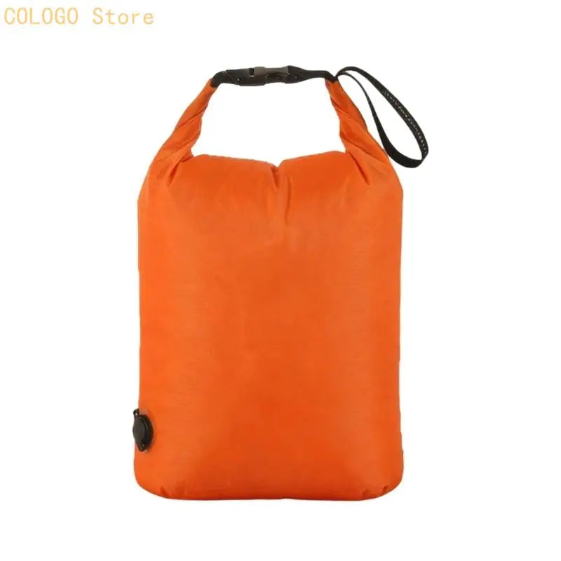 Camping Clothes Storage Bag Manual Air Port Roll Clip Water Resistant Qme L CN
