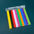 Counting Blocks Preschool Mathematics 50 Plastic Learning Cubes Home Qme A3 100pcs