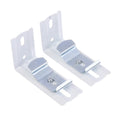 1/2Pcs 3Inch Vertical Blind Bracket Clips Metal Roller Shutter Pull Curtain Fixing Mounting Holder Accessories Qme 2pcs
