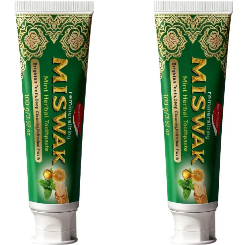 Hydroxyapatite Toothpaste, Deep Clean & Moisturizing with Vitamin C & Ceramide for Enamel Protection, Mint Fresh Breath Qme green
