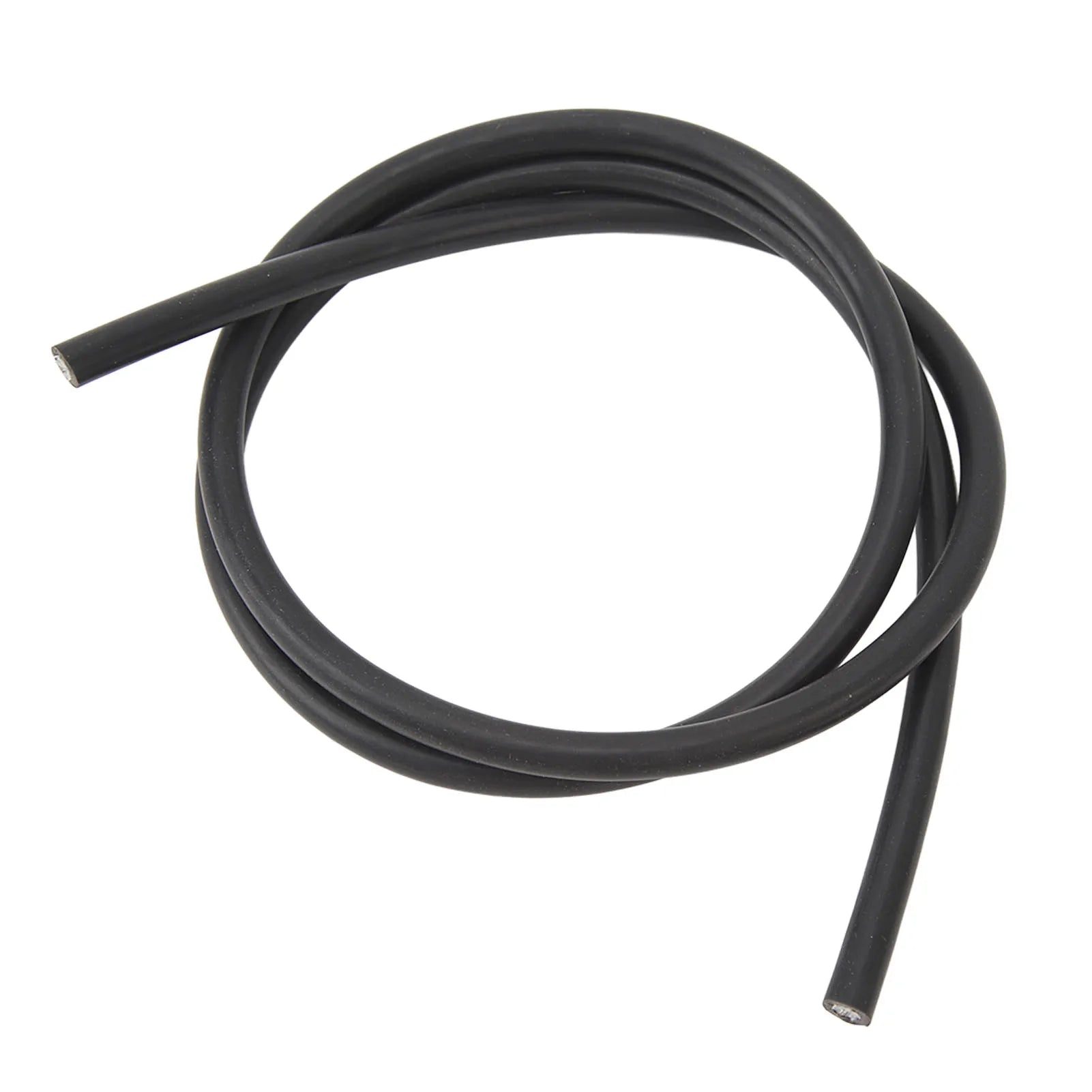 7mm Ignition Cable PVC Sheathed Copper Ignition Cable Black Install Heat Resistant Flexible for Motorcycles Qme