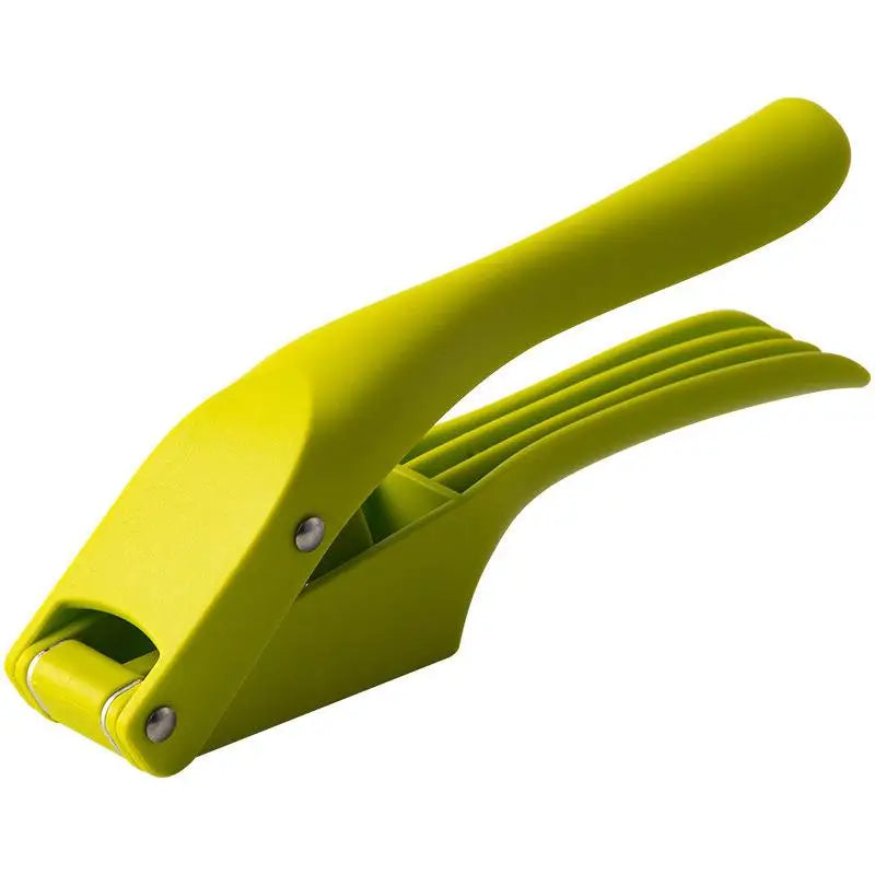 2-in-1 Multifunctional Garlic Press Pressing Mash Sliced Vegetable Qme Green