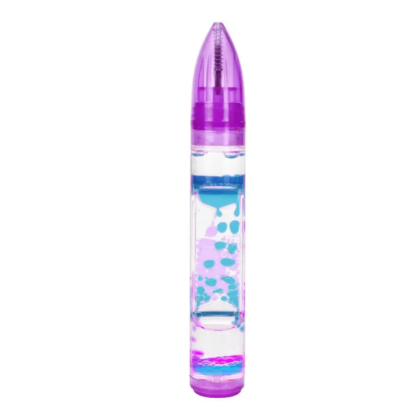 Liquid Motion Bubble Pen-retractable Ballpoint 6 Colors Relief Qme A4