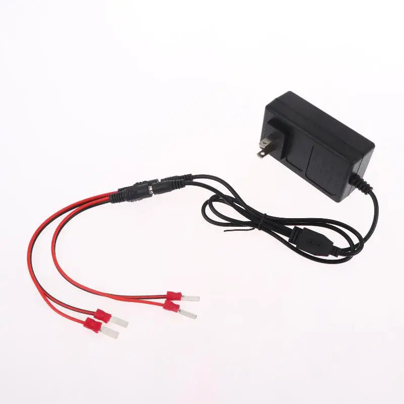 Portable Dual-head Lithium Charger Overload Protection 18 21 24V Heat Qme