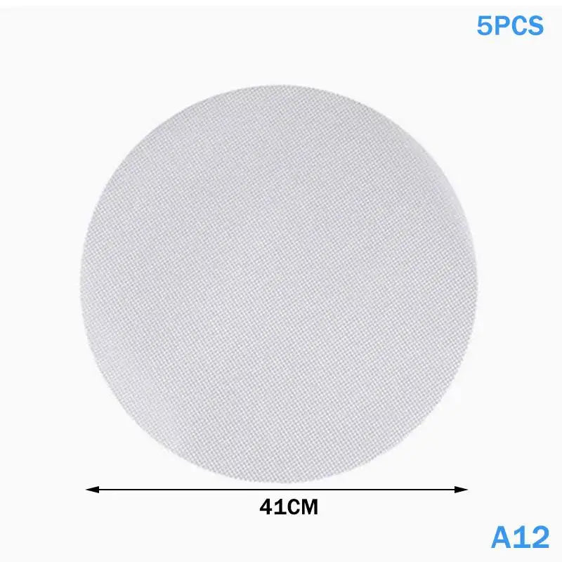 Reusable Silicone Non-stick Steamer Cloth Liners Round Steaming Mat Qme A12