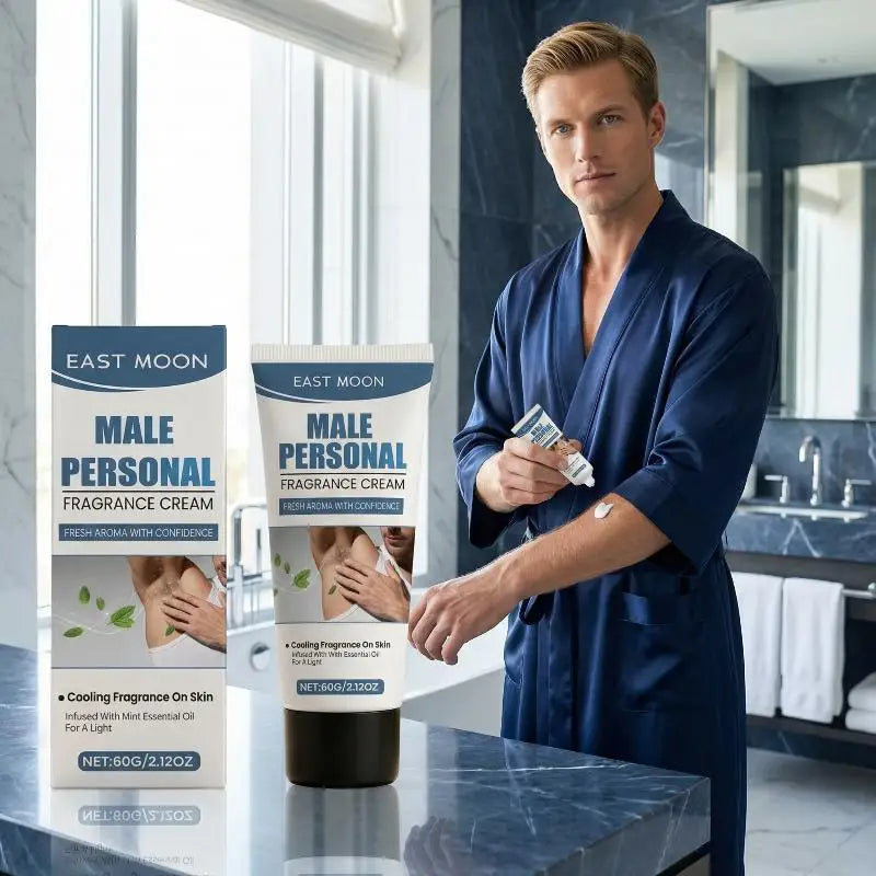 Fragranced Mens Body Lotion Non Greasy Moisturizer Dry Skin Hydration Qme